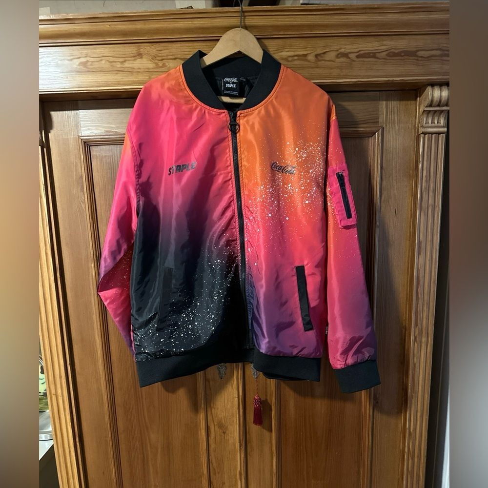 Coca-Cola x Staple Gradient Bomber Jacket X-Large unisex